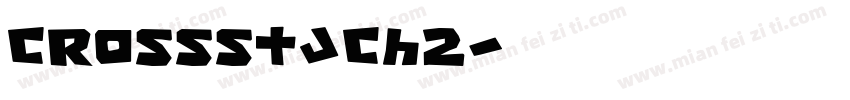 crossstjch2字体转换