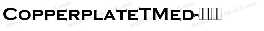 CopperplateTMed字体转换