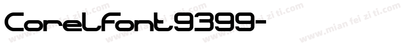 CorelFont9399字体转换