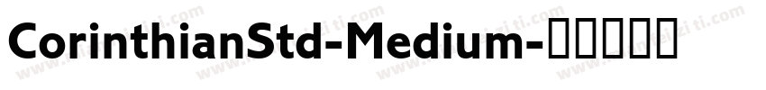 CorinthianStd-Medium字体转换