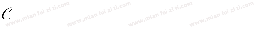 Coronet-SemiBold-Italic字体转换