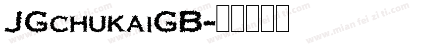 JGchukaiGB字体转换