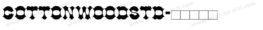 CottonwoodStd字体转换
