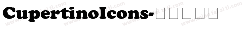CupertinoIcons字体转换
