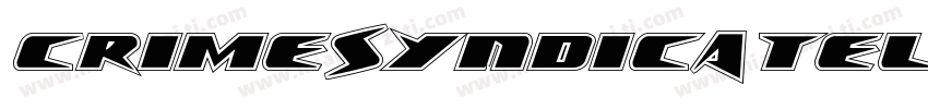 CrimeSyndicateLaserRegular-1xgL字体转换