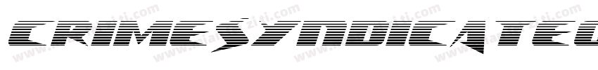 CrimeSyndicateOutlineRegular-RWmM字体转换