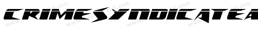 CrimeSyndicateAcademy-KLrA字体转换