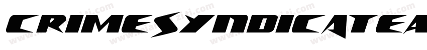 CrimeSyndicateAcademy-KLrA字体转换