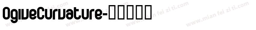 OgiveCurvature字体转换