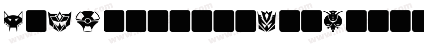 CybertronItalic-mO8x字体转换