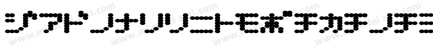 D3SkullismKatakanaBold-L34D字体转换