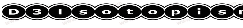 D3Isotopism字体转换