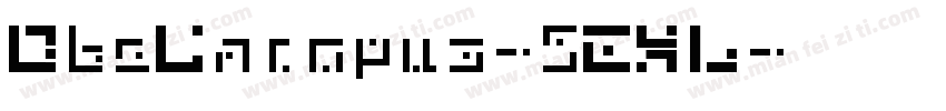 DbeCanopus-5EXL字体转换
