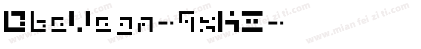 DbeVega-9xKZ字体转换