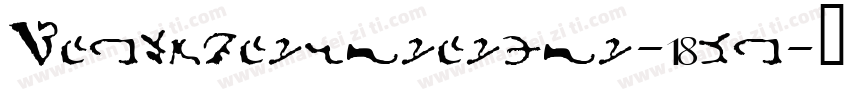 Breakfromtoronto-18de字体转换