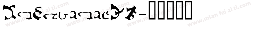DeRigueurNF字体转换