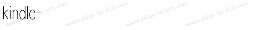 kindle字体转换