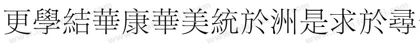 wpsSTSong-Light字体转换