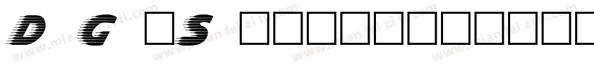 DG_Sinaloa字体转换