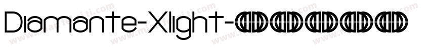 Diamante-Xlight字体转换