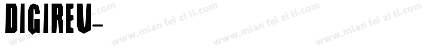 Digireu字体转换