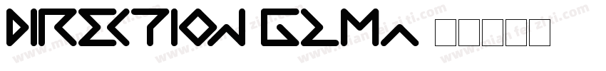 Direction-Gzma字体转换
