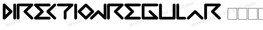 DirectionRegular字体转换