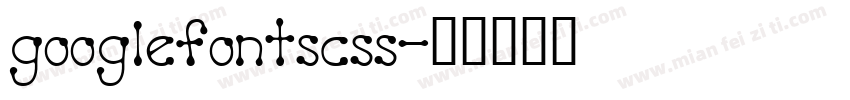 googlefontscss字体转换