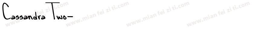 CassandraTwo字体转换