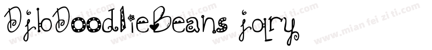 DjbDoodlieBeans-jqry字体转换