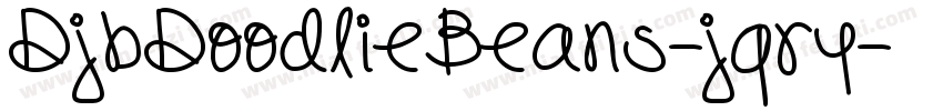 DjbDoodlieBeans-jqry字体转换