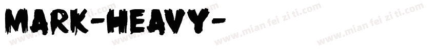 Mark-Heavy字体转换