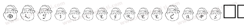 DLFillegreeCaps字体转换