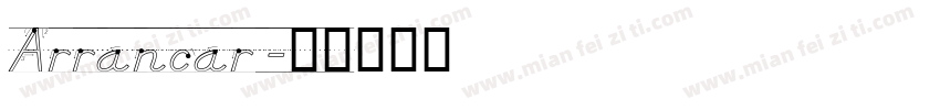 Arrancar字体转换
