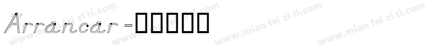 Arrancar字体转换