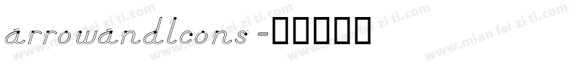 arrowandlcons字体转换