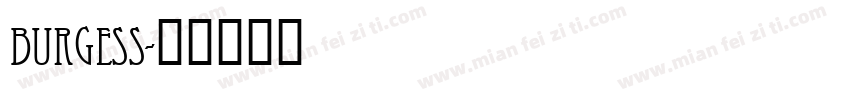 Burgess字体转换