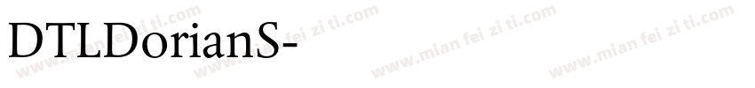 DTLDorianS字体转换