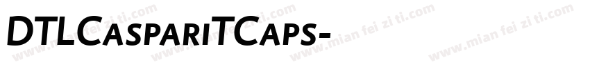 DTLCaspariTCaps字体转换