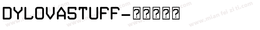 DYLOVA5TUFF字体转换