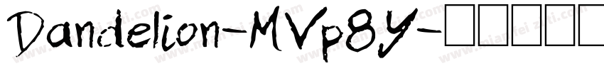 Dandelion-MVp8Y字体转换