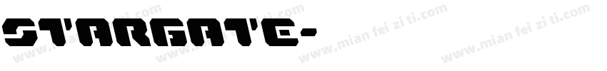 STARGATE字体转换