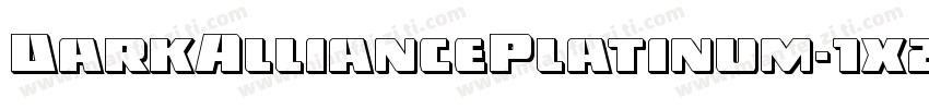 DarkAlliancePlatinum-1xzg字体转换
