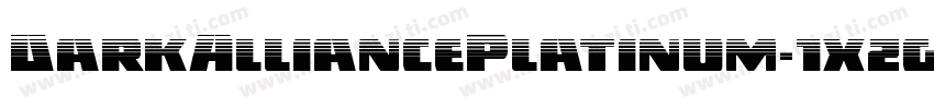 DarkAlliancePlatinum-1xzg字体转换
