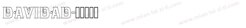 DavidaD字体转换