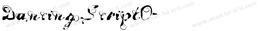 DancingScriptO字体转换