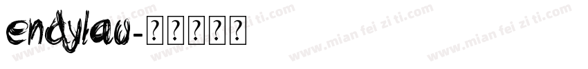 Endylau字体转换