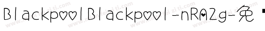 BlackpoolBlackpool-nRA2g字体转换