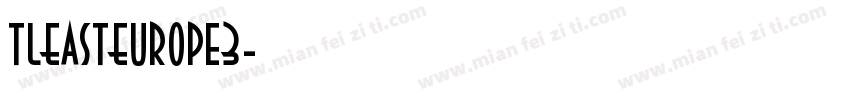 TLEastEurope3字体转换