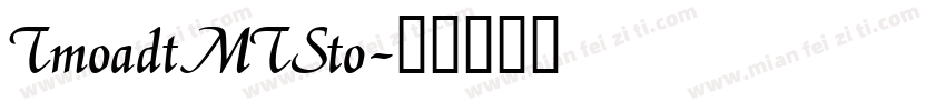 TmoadtMTSto字体转换